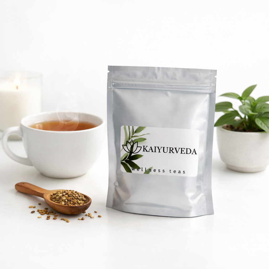 Eczema Relief Ayurvedic Herbal Tea – Anti‑Itch Seed Blend with Fennel & Carom